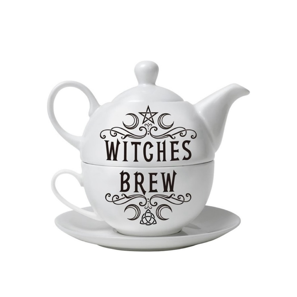 New with tag Alchemy of England Witches Brew Tea Set